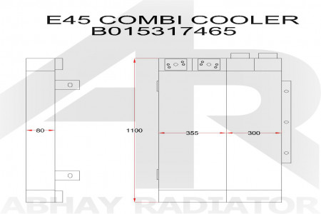 ELGI E45 COMBI COOLER B015317465